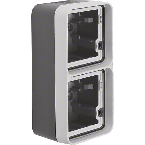 Hager/Berk Gehäuse mit Rahmen Leitungseinführ. lgr 6719333505